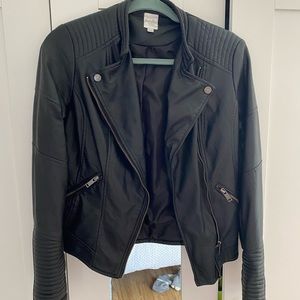 Faux leather jacket (never worn)